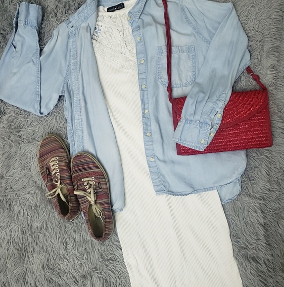 DRESSES | [NwT]White Midi Bodycon! - Picture 8 of 8